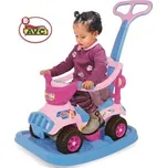 Odrážedlo QUAD PRINCESS 6x1 s vodicí tyčí a kolébkou - AVC