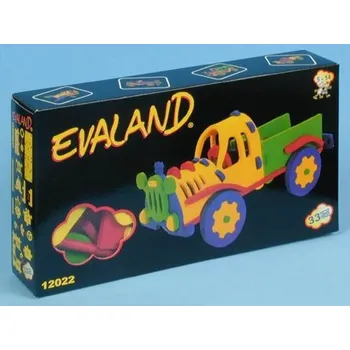 Pěnové puzzle 3D/stavebnice NÁKLAĎÁK - EVALAND