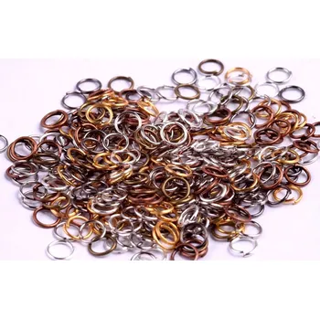 Korálek Spojovací kroužky mix 6 mm