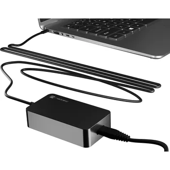 Notebook Nabíječka Natec GRAYLING 45W USB-C pro notebooky, tablety, smartphony