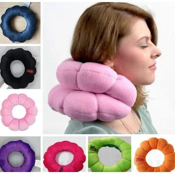 Cestování Tvarující cestovní polštář Total Pillow - oranžový