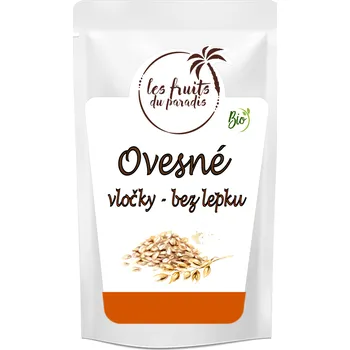 Ovesné vločky bezlepkové celé BIO 500 g Les Fruits du Paradis