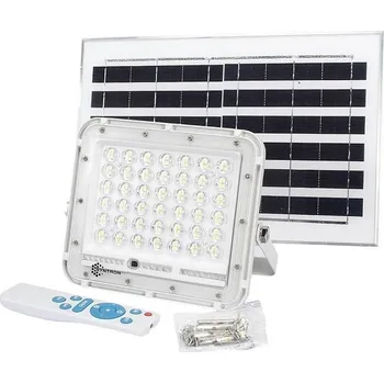 Dekorativní svítidlo Solární Halogenová LED Lampa Reflektor s Čidlem 50W + Dálkový Ovladač Kabel 5M Výkonná