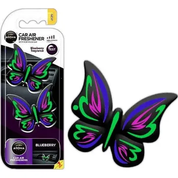 Osvěžovač vzduchu Osvěžovač vzduchu FANCY SHAPES BUTTERFLY, Borůvka