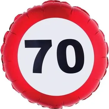 Balónek Balón foliový dopravní značka 70