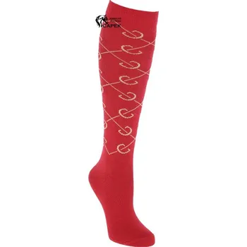 Podkolenky Covalliero -CHECK- - Šedá - 40-42