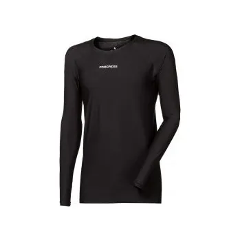 Pánská móda Progress RAPTOR LS černá S; Černá triko + DÁREK DLE VÝBĚRU!