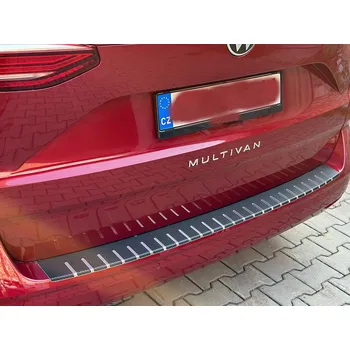 Tuning Kryt prahu pátých dveří VW T7 Multivan 2022-2025 • nerez s karbonem • Alu-Frost