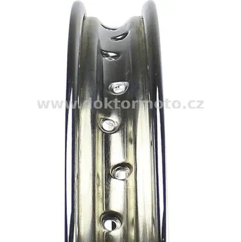 Kolo pro motocykl Ráfek kola 16 x 1,60, otvory 7,1 Simson,ČZ,JAWA
