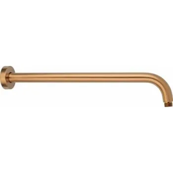 Tyč na sprchový závěs 30 cm hnědé stěny sprchové rameno (79007570bz)