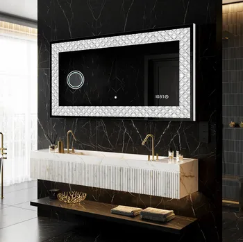 Zrcadlo Podsvícené dekorativní zrcadlo - Marble Uplift