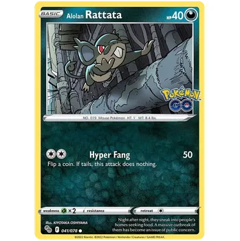 Karetní hra Pokémon TCG Alolan Rattata 041/078