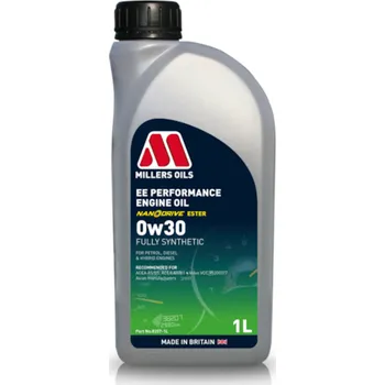 Motorový olej Motorový olej MILLERS EE Performance 0W-30 1L A5/B5