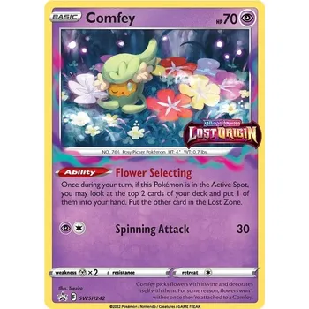Sběratelská karetní hra Comfey SWSH 242 - Promo