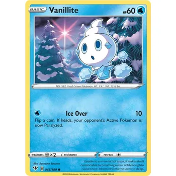 Sběratelská karetní hra Vanillite 045/189 - Darkness Ablaze Typ karty: Non-Holo
