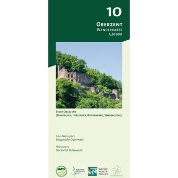 Oberzent 1:20.000 - Geo-Naturpark Bergstraße-Odenwald