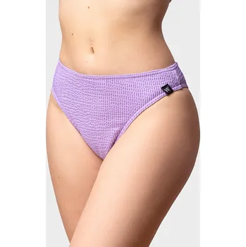 Dámské plavky VFstyle Plavky brazilky Elizabeth žebrované fialové Velikost: M