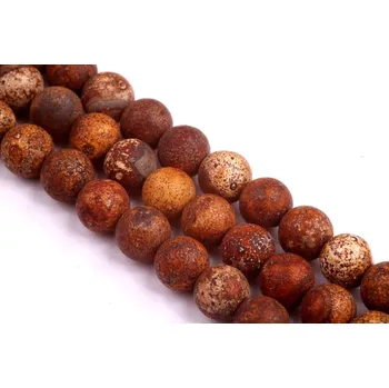 Korálek Minerál achát č.127 (8mm)