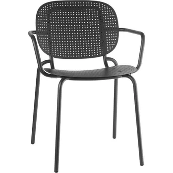 Jídelní židle SCAB Kovová židle SI-SI DOTS s područkami 2504 ZL