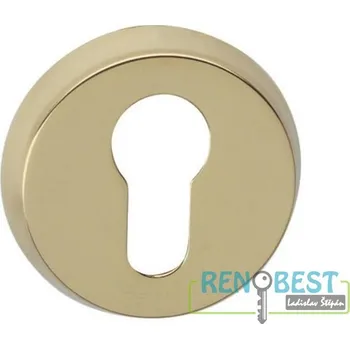 Dveřní kování AC-T Rozeta PZ B ochranná mosaz pár - Doprodej zboží - na dotaz