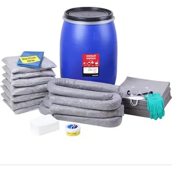 Sorbent Havarijní sorpční souprava, univerzální úklidová, ve 120 l uzavíratelném sudu