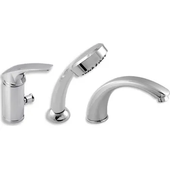 Vodovodní baterie Vaňová stojánková 3-otvorová batéria NOVASERVIS METALIA 57045,0