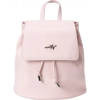 Meatfly Raver Powder Pink dámský batoh 10 l ze syntetické kůže