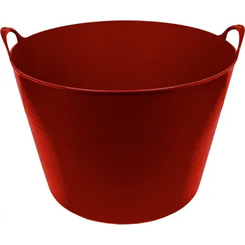 Odpadkový koš Koš/nádoba plastová 42l červená FLEXI