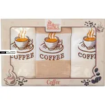 Stanex Coffee dárkový set - vaflové utěrky 3 ks