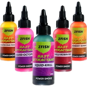 Nástraha ZFISH Dip Bait Attractant příchuť: Squid/Krill