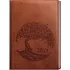 Diář Baloušek Tisk David Vivela A5 denní 2024 hnědý/strom