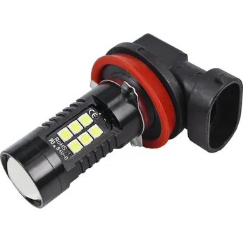 Autožárovka OEM H11, 21x 3030 SMD LED - Bílá H11 21x 3030 SMD LED 12V-24V DC