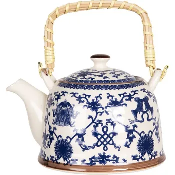 Konvice na čaj Konvička na čaj s modrými ornamenty – 800 ml