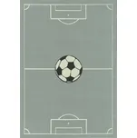 Balta Koberec dětský LUNA 533549/89944 šedý Fotbalové hřiště Rozměr: 185x270 cm