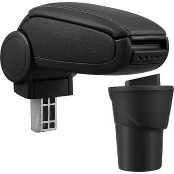 Loketní opěrka Pro.tec Loketní opěrka Nissan MICRA K13, černá, eko-kůže