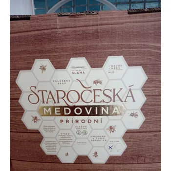 Medovina Včelařství Sláma Staročeská medovina přírodní 13 % 3 l