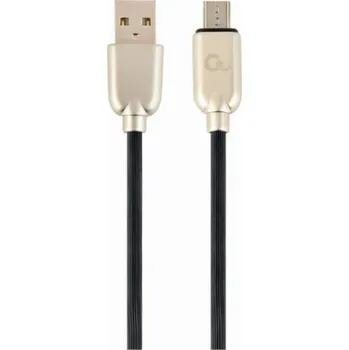 Datový kabel Kabel USB Gembird USB-A - microUSB 2 m Czarny (CC-USB2R-AMmBM-2M)