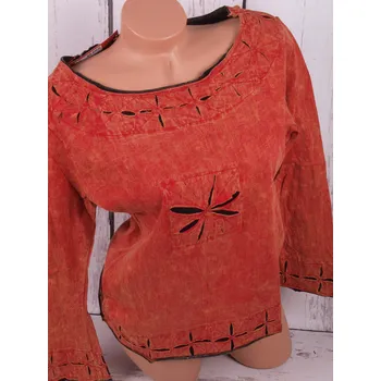 Tílko Sanubabu TSH8102B cihlové dlouhý rukáv velikost oblečení - dospělí: M