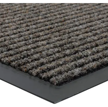 Rohožka Hnědá vnitřní čistící vstupní rohož FLOMA Everton - délka 60 cm, šířka 80 cm a výška 0,6 cm