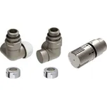 Isan 105L termostatická sada úhlová - triaxiální levá nerez O39NUCL105