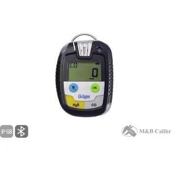 Bezpečnostní detektor Dvouplynový detektor H2S, CO - sirovodík, oxid uhelnatý Pac 8500 Dräger