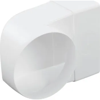 Ventilační potrubí Haco Prechodový kus koleno CKZ 125/220x55