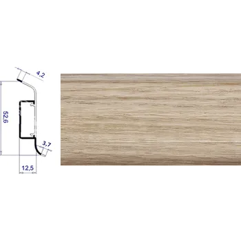 soklová lišta Fatra PVC soklová lišta THX L0001 (250 cm)