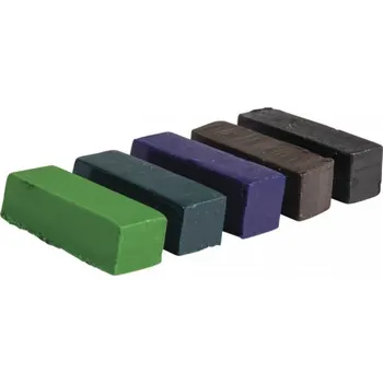 Svíčka Tuhé barevné pigmenty 5ks - studené odstíny