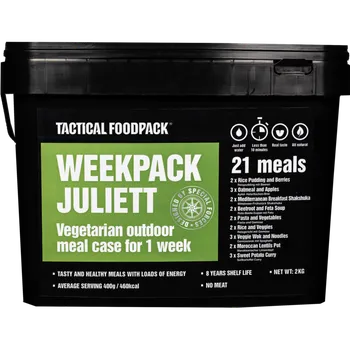 Tactical Foodpack Weekpack Juliett (bez masa) Tactical Foodpack®