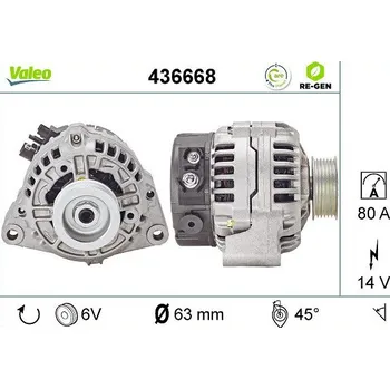 Autoelektrika generátor VALEO 436668