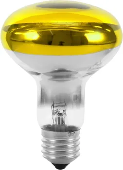 Žárovka Omnilux Halogenová žárovka E27 60W 230V 330lm žlutá