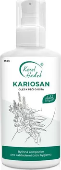 Ústní voda Aromaterapie Karel Hadek Kariosan olej k péči o ústa 100 ml