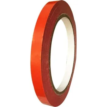 Lepicí páska páska lepicí PVC 9mmx66m - červená