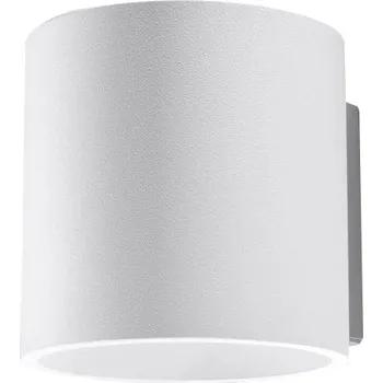 Nástěnné svítidlo Bílé nástěnné svítidlo ø 10 cm Roda – Sollux ID_627468